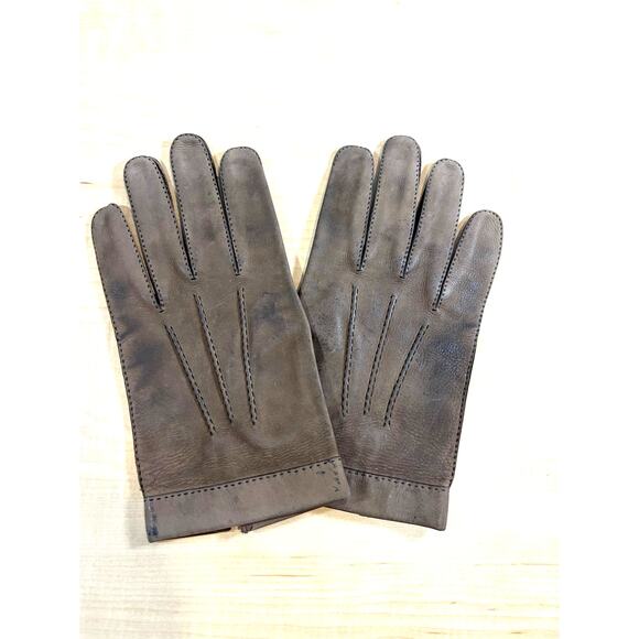 Vintage Womans Leather Gloves Roger Fare Saks Fifth Avenue Size M/L - Picture 1 of 6